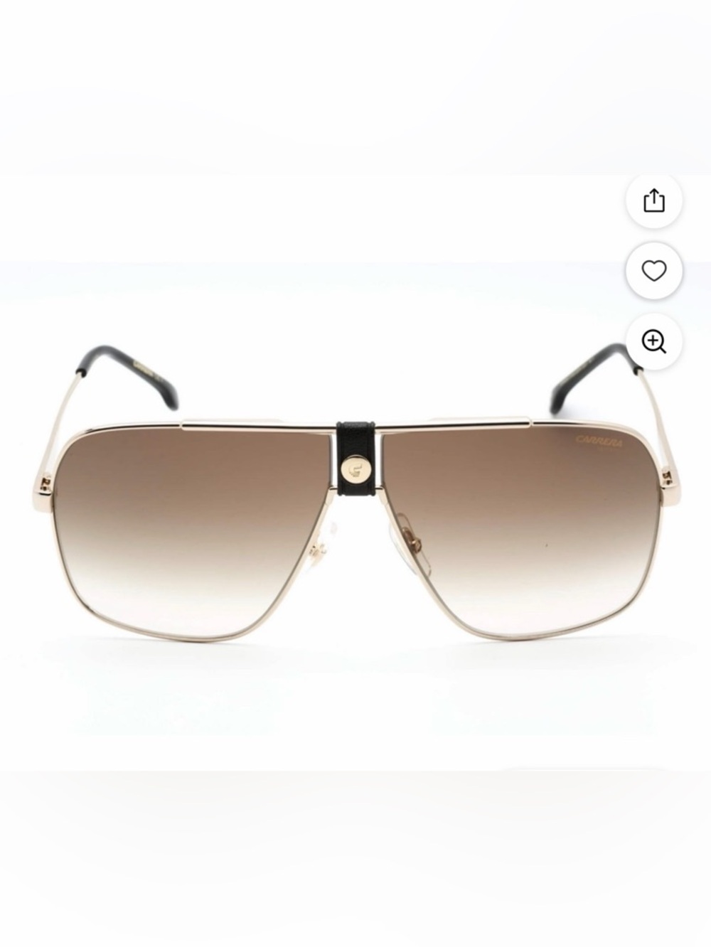 Carrera 1018/S Gold Frame Sunglasses with Brown Gradient Lenses